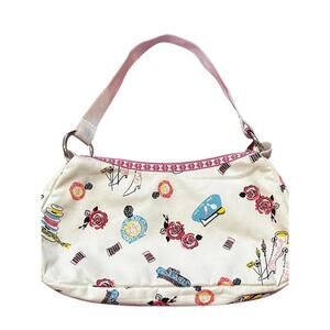Charming Laneige Print Handbag